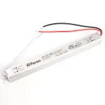 Трансформатор электронный для светодиодной ленты Feron LB001 12Вт 1.5A 18W 48010