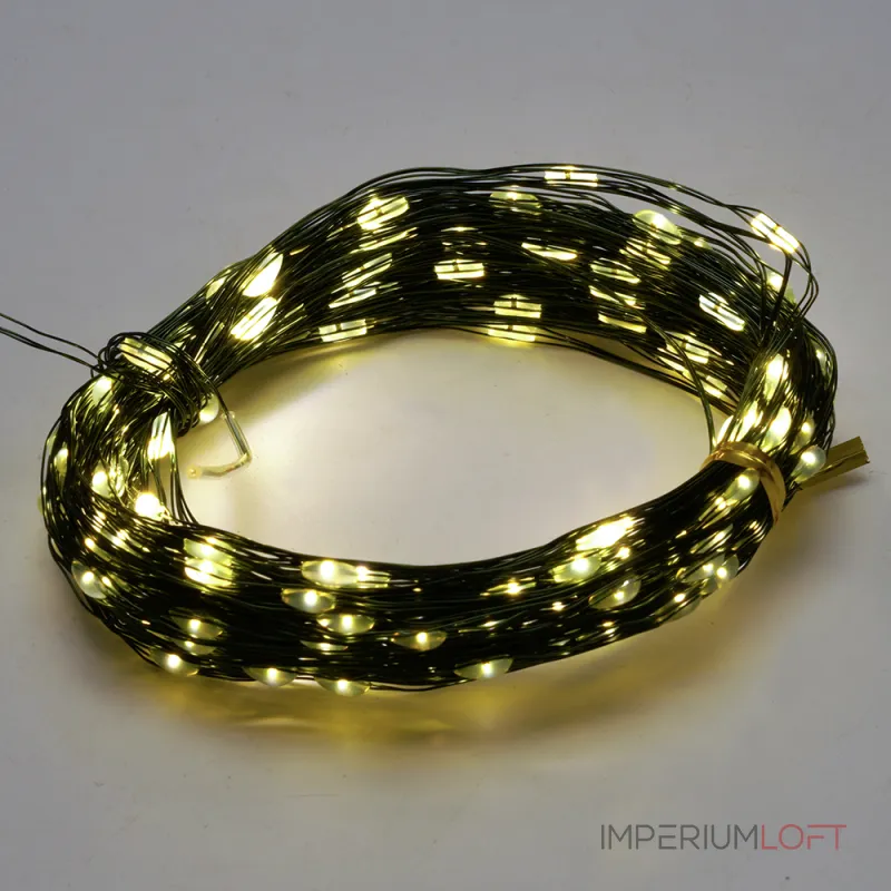 Гирлянда линейная FERON CL583 200LED 2700К (теплый белый) 20м+15м IP20 5W 51442