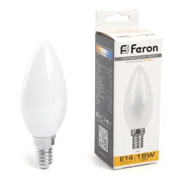 Лампа светодиодная Feron LB-717 E14 15Вт 2700K 38255