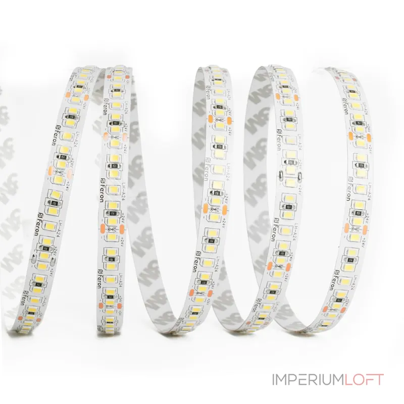 Светодиодная LED лента Feron LS502 180SMD(2835)/м 16Вт/м 24V 5000*10*1.22мм 4000К IP20 41528 Светодиодная LED лента Feron LS502 180SMD(2835)/м 16Вт/м 24V 5000*10*1.22мм 4000К IP20 41528