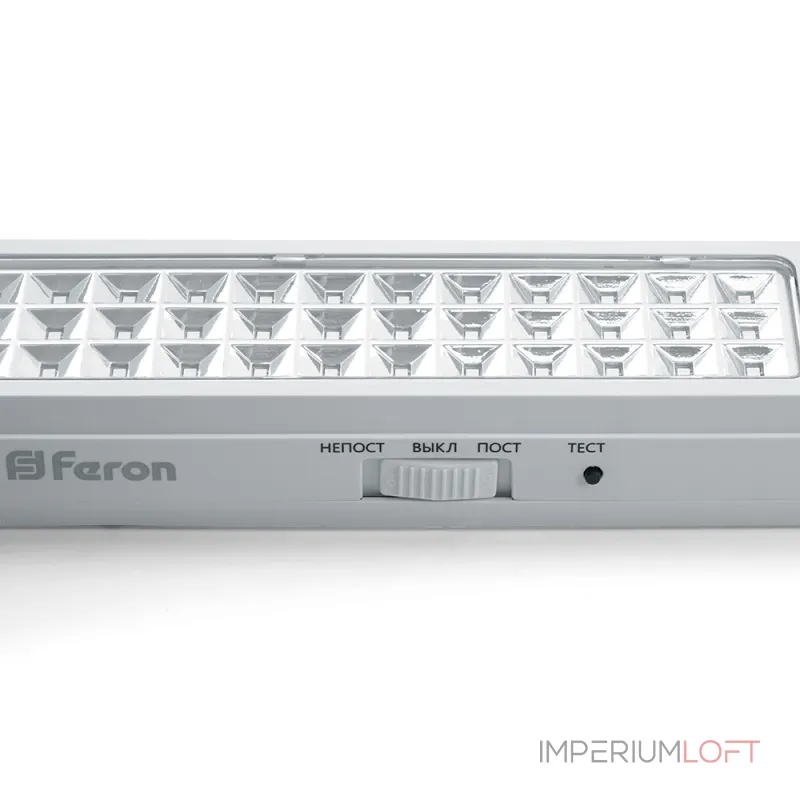 Светильник аварийный Feron EM112 LED IP20 4W