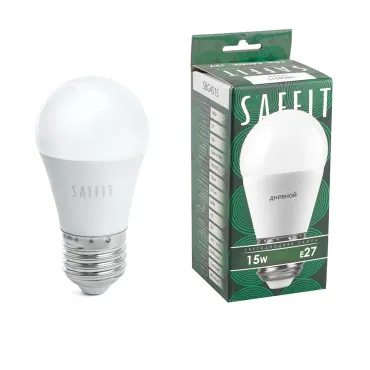 Лампа светодиодная Feron Saffit Sbg 4515 E27 15Вт 6400K 55214