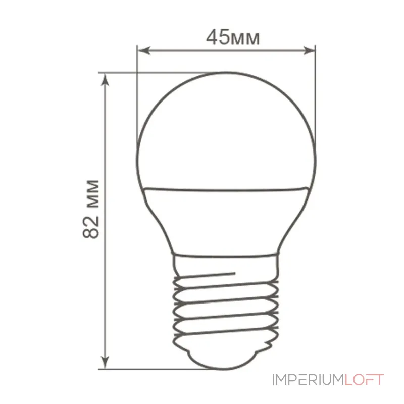 Лампа светодиодная Feron LB-38 Шарик E27 5W 175-265V 2700K 25404 Лампа светодиодная Feron LB-38 Шарик E27 5W 175-265V 2700K 25404