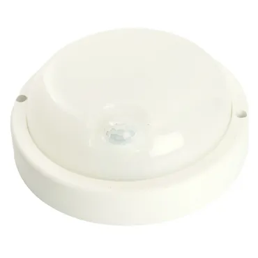 Светильник светодиодный пылевлагозащищённый с ИК-датчиком Feron AL3006 LED IP65 8W 4000К Светильник светодиодный пылевлагозащищённый с ИК-датчиком Feron AL3006 LED IP65 8W 4000К