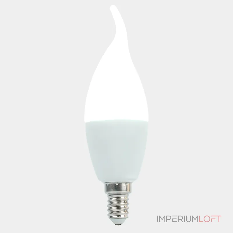 Лампа светодиодная SBC3720 Свеча на ветру E14 20W 230V 6400K Feron Saffit 55276