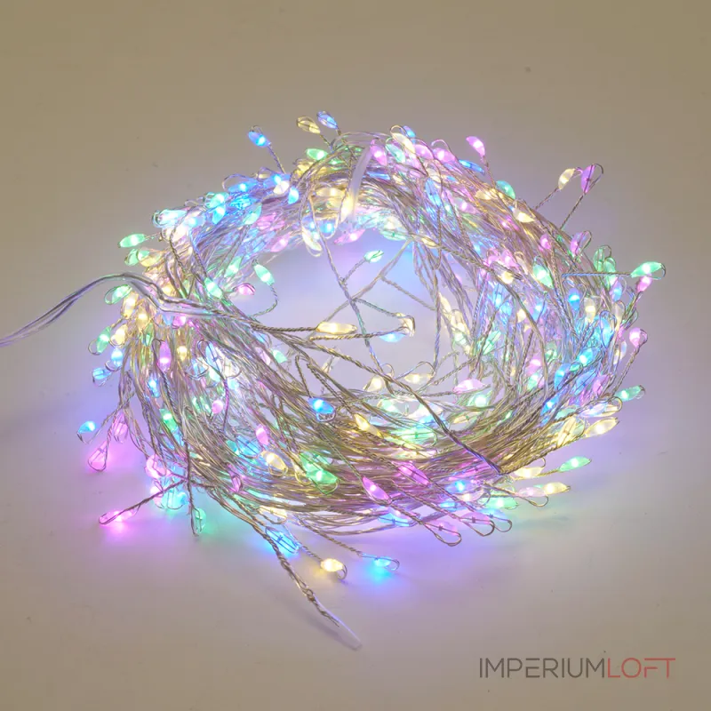 Гирлянда линейная FERON CL584 400LED (мультиколор) 10м+2м IP20 6W 51449