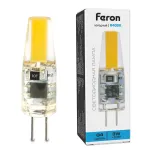 Лампа светодиодная Feron LB-423 G4 3W 230V 6400K 51169