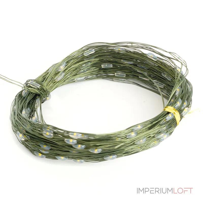 Гирлянда линейная FERON CL583 200LED 2700К (теплый белый) 20м+15м IP20 5W 51442
