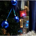 Гирлянда линейная от батареек FERON CL588, 20LED, (мультиколор) 2м IP20, 2W 51441