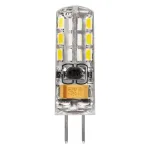 Лампа светодиодная Feron Saffit LB-420 G4 2Вт 2700K 25858 Цвет арматуры Неокрашенный Цвет плафонов черный