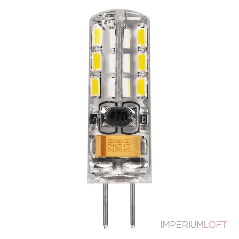 Лампа светодиодная Feron Saffit LB-420 G4 2Вт 2700K 25858 Цвет арматуры Неокрашенный Цвет плафонов черный