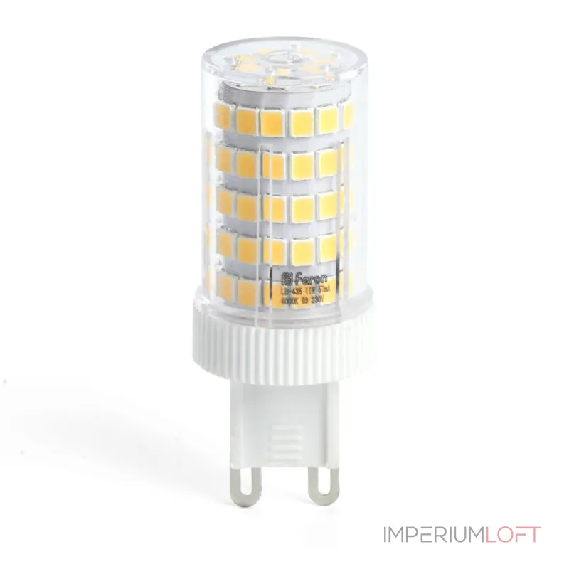 Лампа светодиодная Feron Lb 435 G9 11Вт 2700K 38149