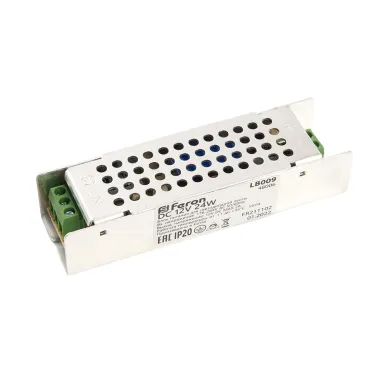 Трансформатор электронный для светодиодной ленты Feron LB009 12Вт 2A 24W 48006 Трансформатор электронный для светодиодной ленты Feron LB009 12Вт 2A 24W 48006