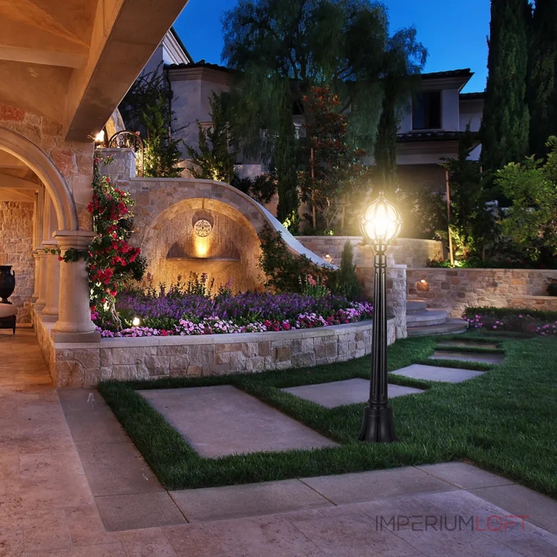 Наземный высокий светильник Feron Сфера 11374