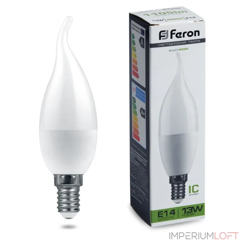 Лампа светодиодная Feron LB-970 E14 13Вт 4000K 38113 Лампа светодиодная Feron LB-970 E14 13Вт 4000K 38113