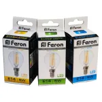 Лампа светодиодная Feron LB-61 E14 5Вт 2700K 25578 от ImperiumLoft