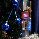 Гирлянда линейная от батареек FERON CL588, 20LED, 5000К (белый) 2м IP20, 2W 51440