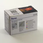 Гирлянда линейная от батареек FERON CL570 , 20LED, (розовый) 2м+0,5м IP20, 1,2W 48602