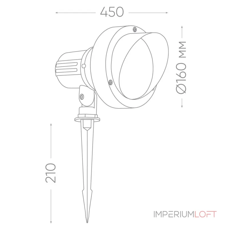 Наземный низкий светильник Feron SP2706 32132 от ImperiumLoft Наземный низкий светильник Feron SP2706 32132 от ImperiumLoft