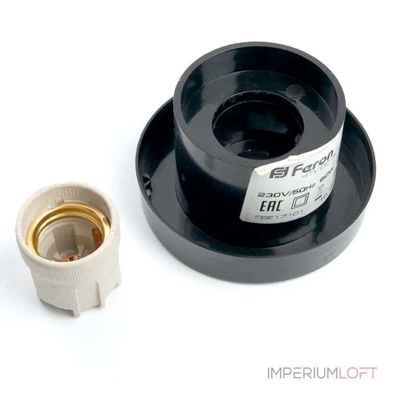 Наземный низкий светильник Feron Saffit Оптима 11563 Цвет арматуры черный Цвет плафонов коричневый