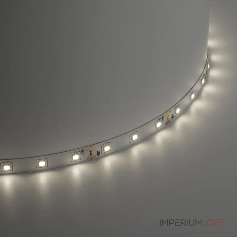 Светодиодная LED лента Feron SST01 SAFFIT 60SMD(2835)/m 6Вт/м 12V 5000*8*1.22мм 4000K IP20 55238