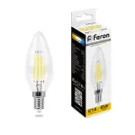 Лампа светодиодная Feron LB-58 Свеча E14 5W 2700K 25572