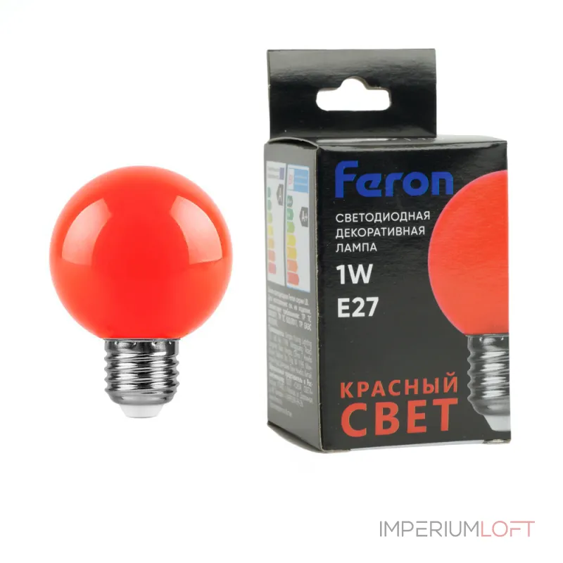 Лампа светодиодная Feron LB-37 E27 1Вт K 25116 от ImperiumLoft Лампа светодиодная Feron LB-37 E27 1Вт K 25116 от ImperiumLoft