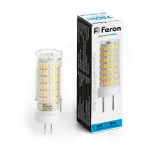 Лампа светодиодная Feron Lb 434 G4 9Вт 6400K 38145