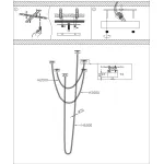 Подвесной светильник Fluorite Adorno FL1169-30P