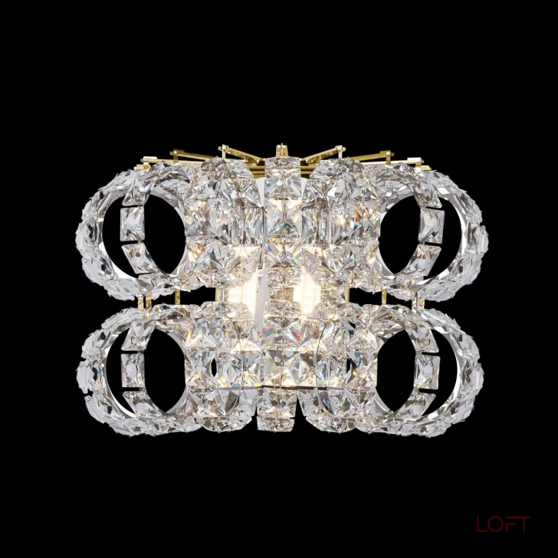 Настенный светильник (Бра) Fluorite Brilliance FL1151-2W от ImperiumLoft Настенный светильник (Бра) Fluorite Brilliance FL1151-2W от ImperiumLoft