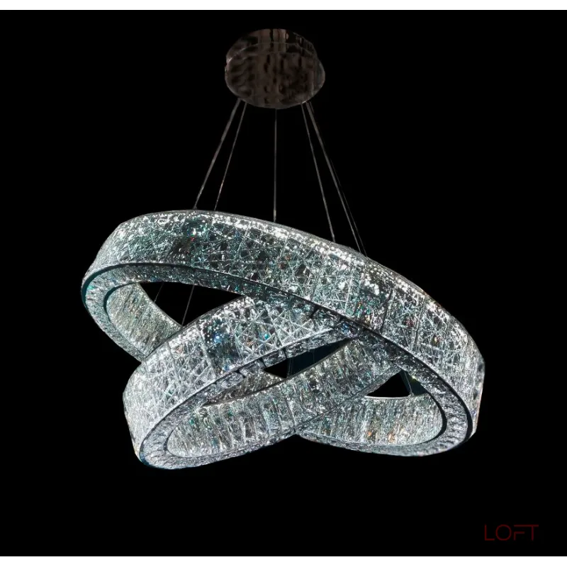 Люстра подвесная Fluorite Ravissement FL1068-14P от ImperiumLoft