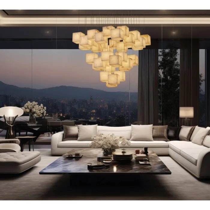 Люстра подвесная Fluorite Solidez FL1109-25P от ImperiumLoft
