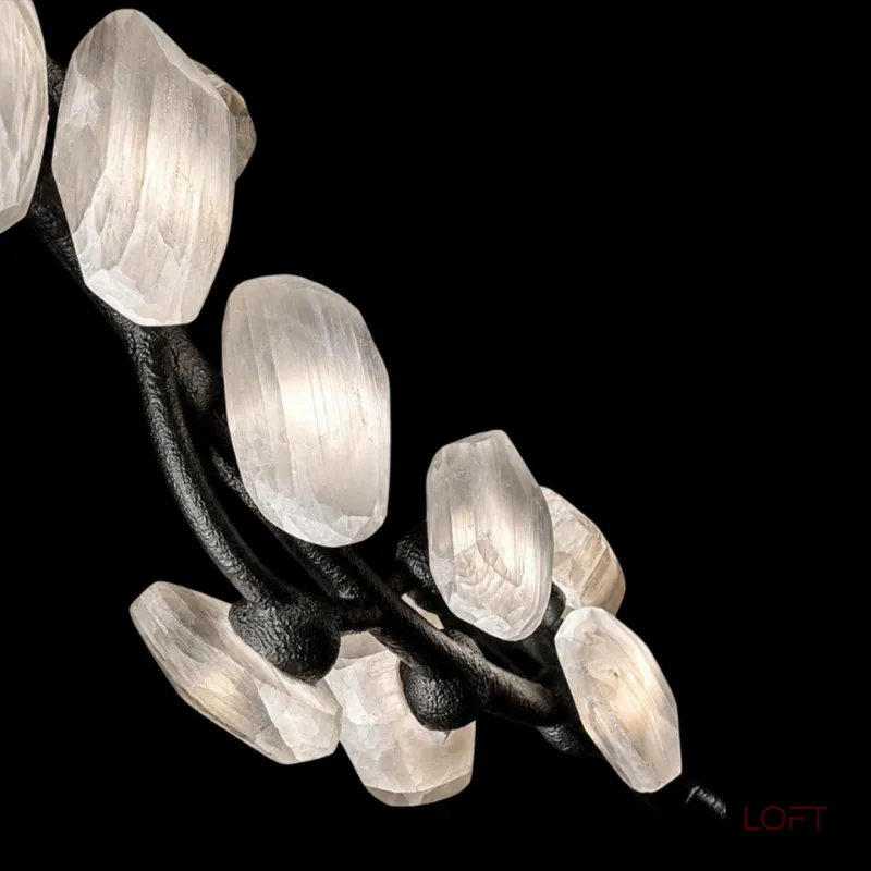 Подвесная люстра Fluorite Pleiade Black FL1224-12PL