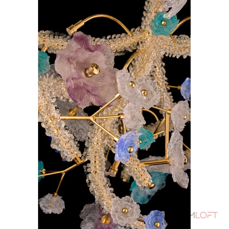 Подвесная люстра Fluorite Sauvage FL1095-20P Подвесная люстра Fluorite Sauvage FL1095-20P