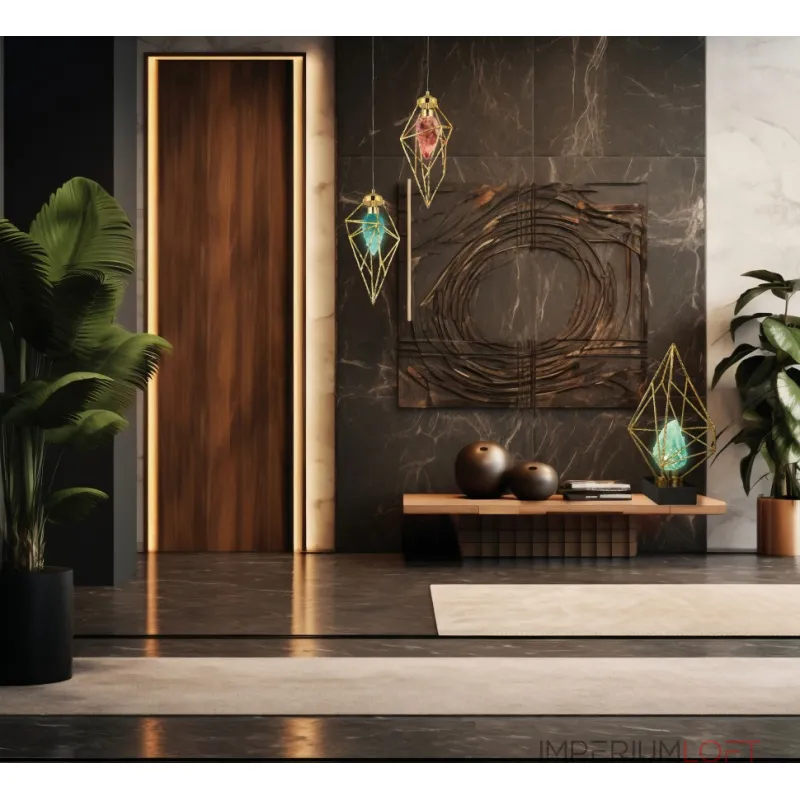 Настольная лампа Fluorite La Citta FL1101-1T2