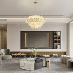 Люстра подвесная Fluorite Di Marmo FL1018-20PA от ImperiumLoft