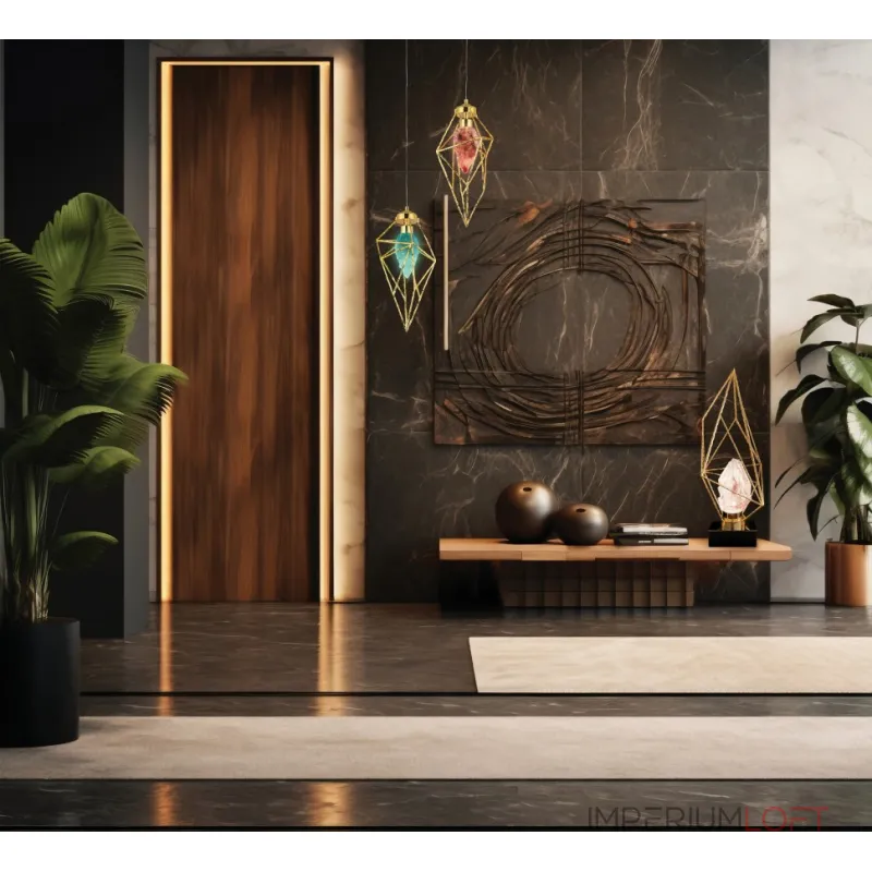 Настольная лампа Fluorite La Citta FL1101-1T1 от ImperiumLoft Настольная лампа Fluorite La Citta FL1101-1T1 от ImperiumLoft