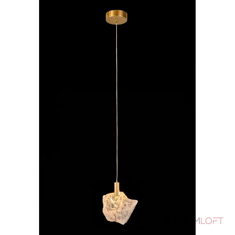 Подвесной светильник Fluorite Gelo FL1188-1PS с фактурой камня Подвесной светильник Fluorite Gelo FL1188-1PS с фактурой камня