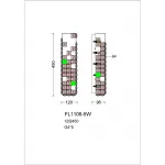 Настенный светильник (Бра) Fluorite Elegance FL1106-5W от ImperiumLoft