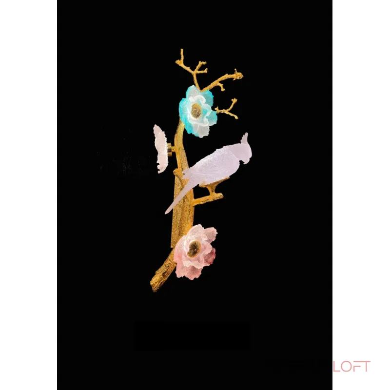 Настенный светильник (Бра) Fluorite Sauvage FL1099-3WR Настенный светильник (Бра) Fluorite Sauvage FL1099-3WR