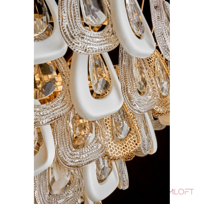 Подвесная люстра Fluorite Finezza FL1092-18P Подвесная люстра Fluorite Finezza FL1092-18P