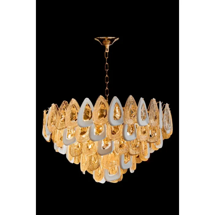 Люстра подвесная Fluorite Finezza FL1092-18P от ImperiumLoft
