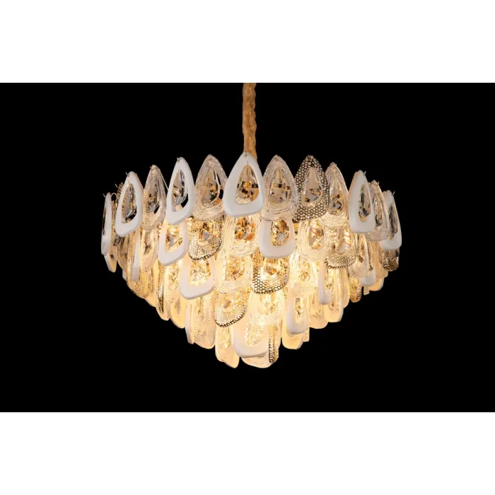 Люстра подвесная Fluorite Finezza FL1092-18P от ImperiumLoft