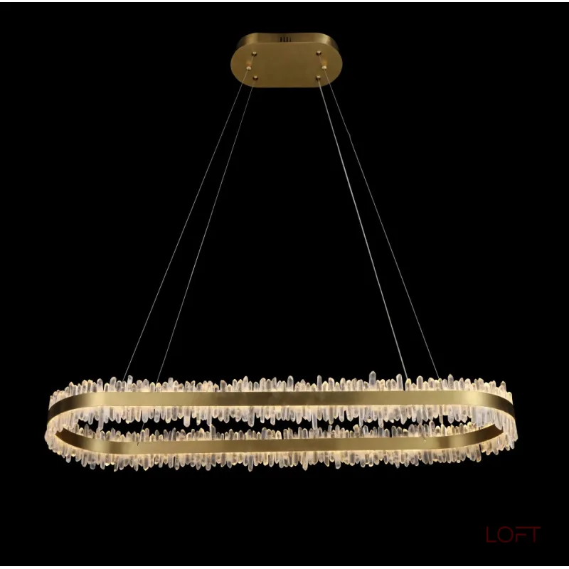 Подвесная люстра Fluorite Donum FL1160-9PO Подвесная люстра Fluorite Donum FL1160-9PO