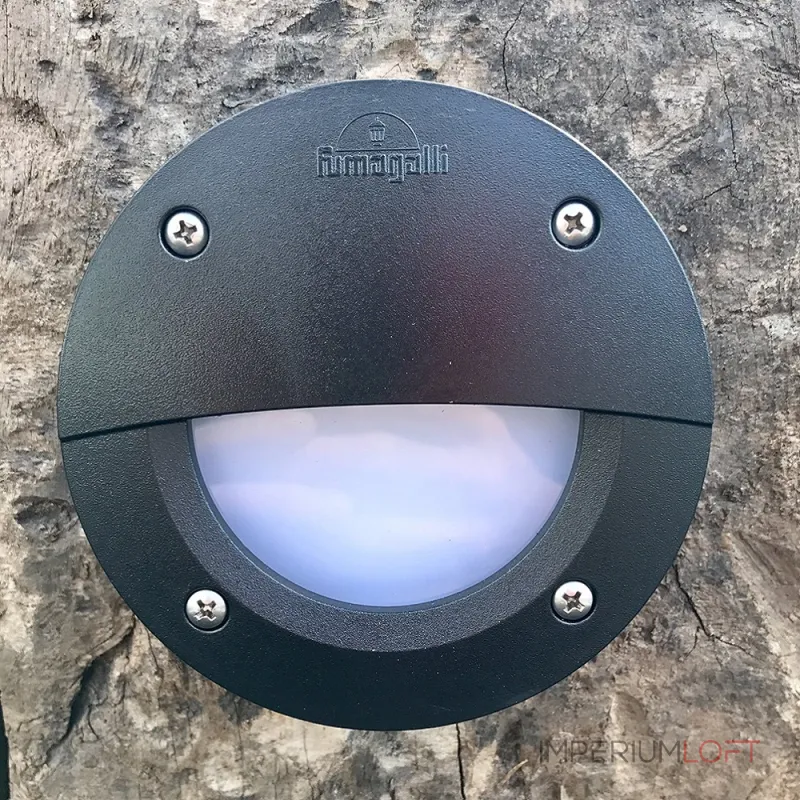Светильник для подсветки лестниц встраиваемый FUMAGALLI LETI 100 Round-EL 2C3.000.000.AYG1L Светильник для подсветки лестниц встраиваемый FUMAGALLI LETI 100 Round-EL 2C3.000.000.AYG1L