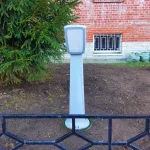 Садовый светильник-столбик FUMAGALLI PINELA 1L 2N1.613.010.LYF1R