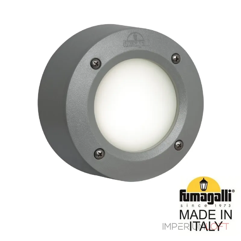 Светильник для подсветки лестниц накладной FUMAGALLI EXTRALETI 100 Round 2S1.000.000.LYG1L Светильник для подсветки лестниц накладной FUMAGALLI EXTRALETI 100 Round 2S1.000.000.LYG1L