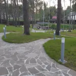 Садовый светильник-столбик FUMAGALLI AMELIA 800 DR2.575.000.LYE27