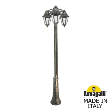 Садово-парковый фонарь FUMAGALLI RICU BISSO/ANNA 3L DN E22.157.S30.BXE27DN