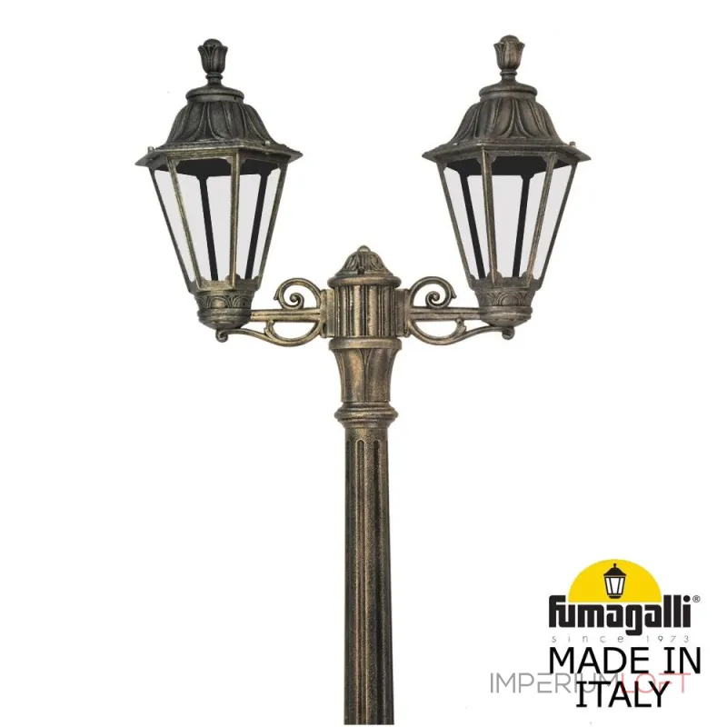 Садово-парковый фонарь FUMAGALLI GIGI BISSO/RUT 2L E26.156.S20.BXE27